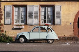 use old car as financial leverage when starting business